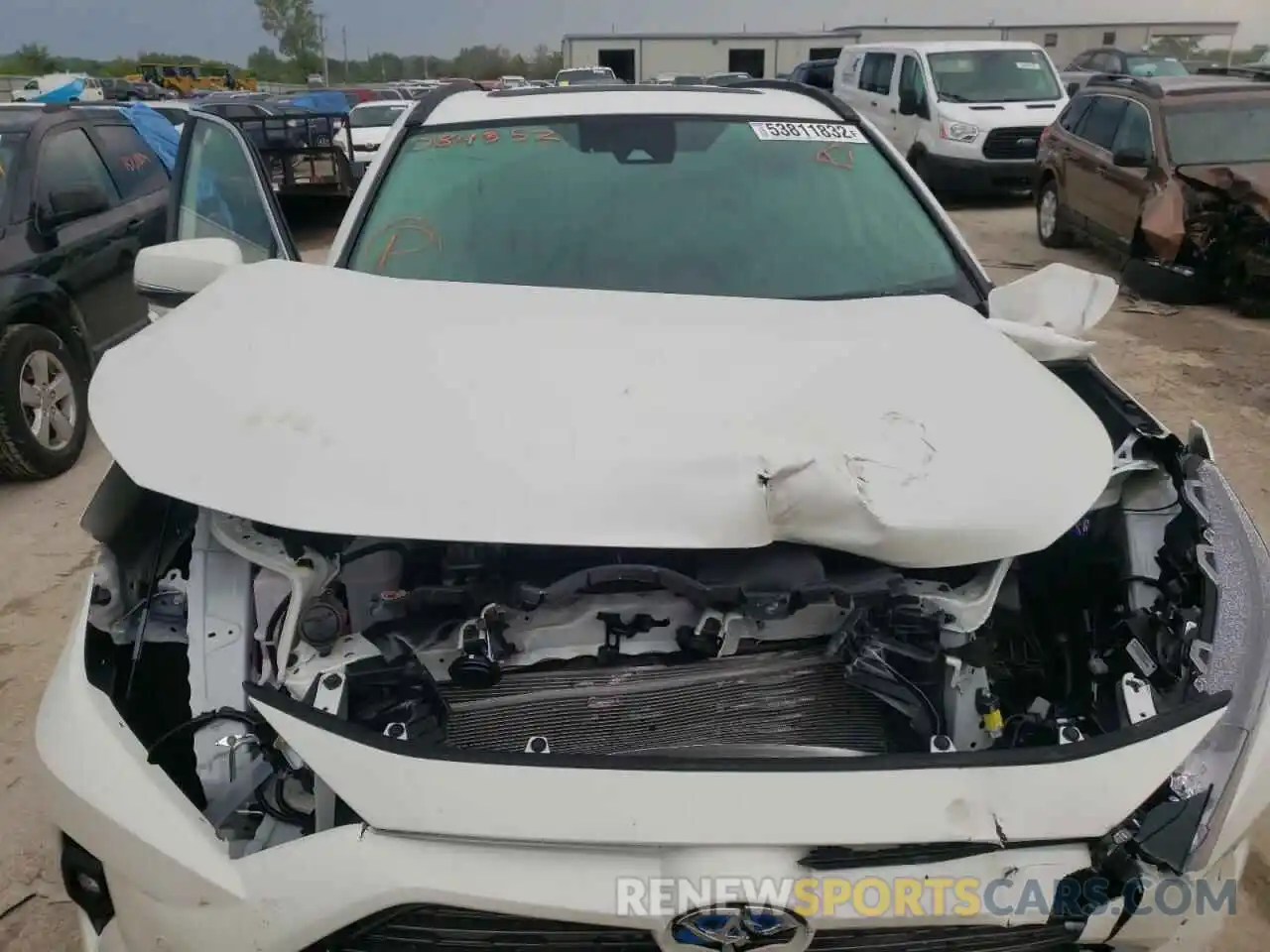 7 Photograph of a damaged car 4T3D6RFV6NU084352 TOYOTA RAV4 2022