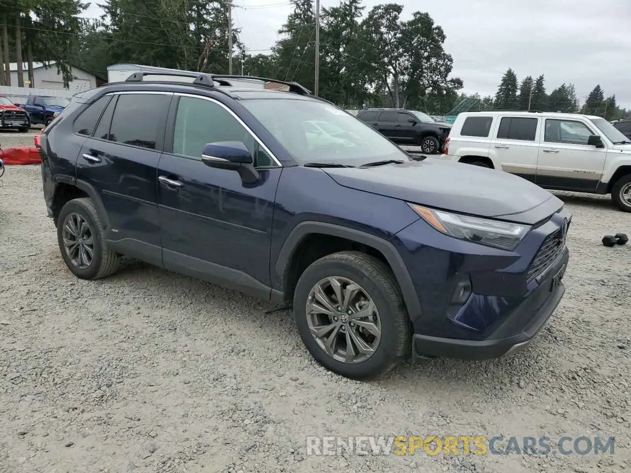 4 Photograph of a damaged car 4T3D6RFV7NU074249 TOYOTA RAV4 2022