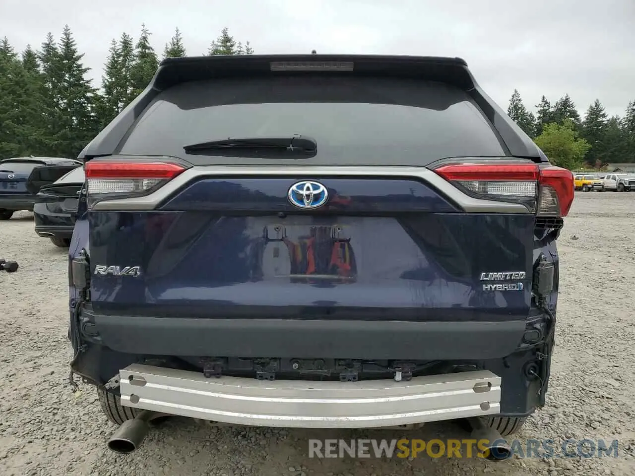6 Photograph of a damaged car 4T3D6RFV7NU074249 TOYOTA RAV4 2022
