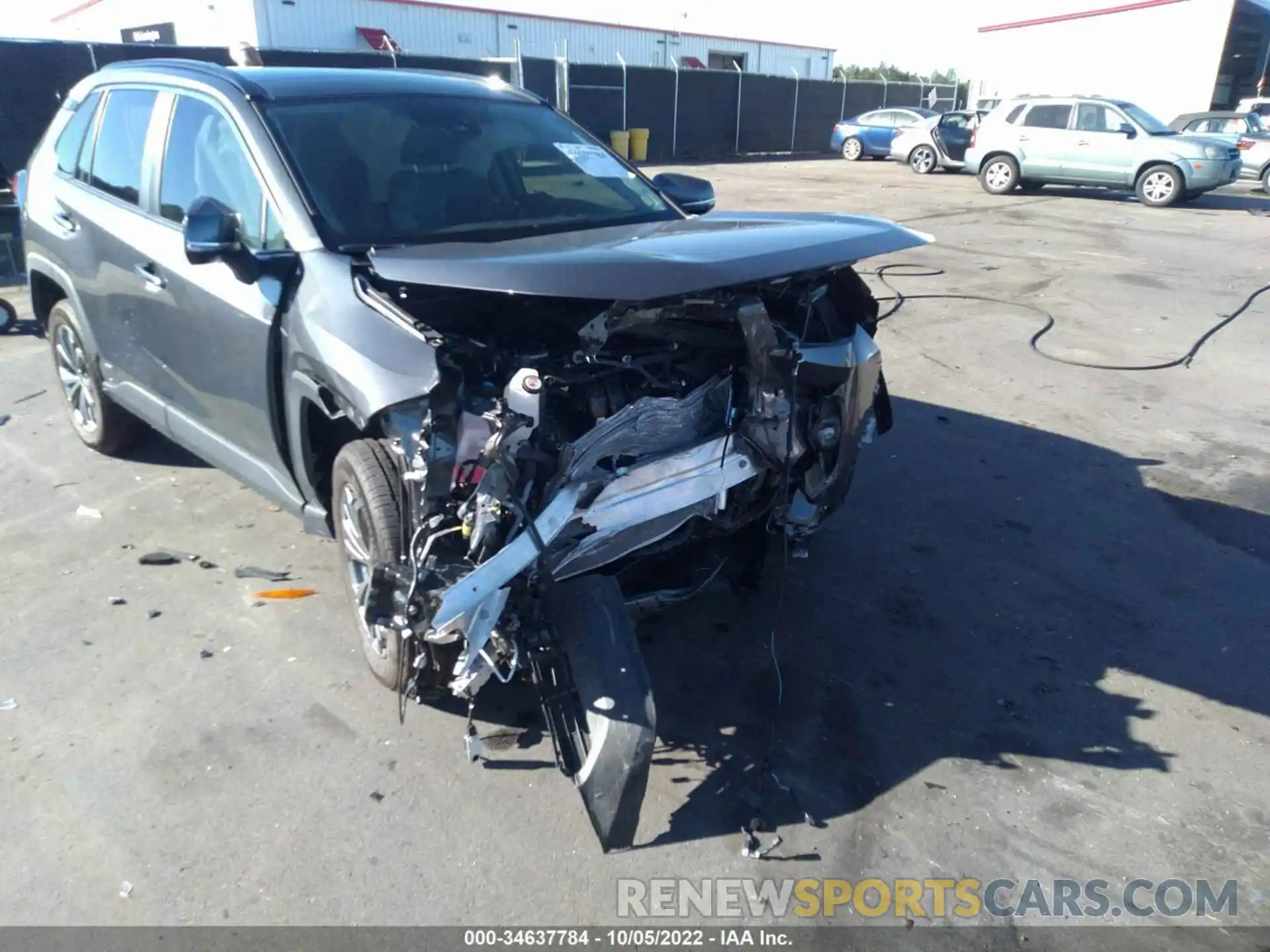 6 Photograph of a damaged car 4T3D6RFVXNU071247 TOYOTA RAV4 2022