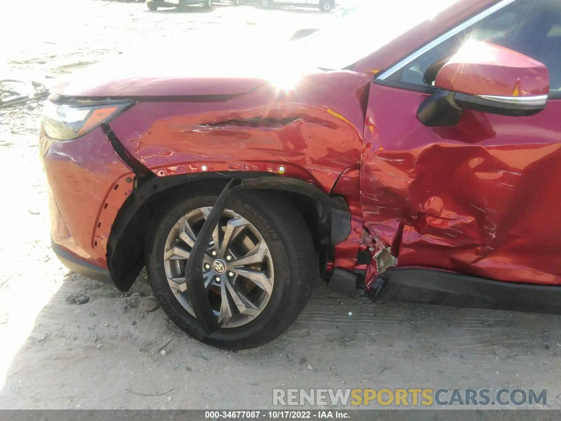 6 Photograph of a damaged car 4T3D6RFVXNU071412 TOYOTA RAV4 2022