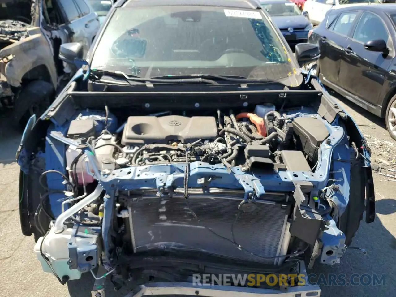 12 Photograph of a damaged car 4T3E6RFV0NU089891 TOYOTA RAV4 2022