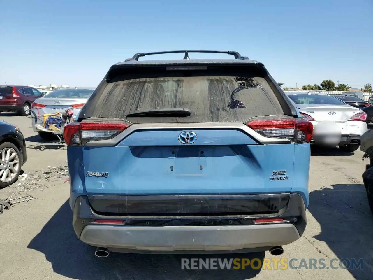 6 Photograph of a damaged car 4T3E6RFV0NU089891 TOYOTA RAV4 2022