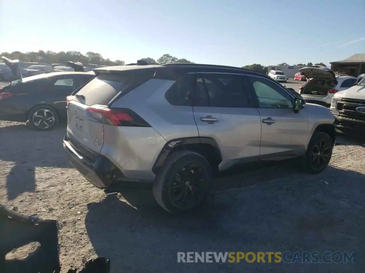 3 Photograph of a damaged car 4T3E6RFV0NU094573 TOYOTA RAV4 2022