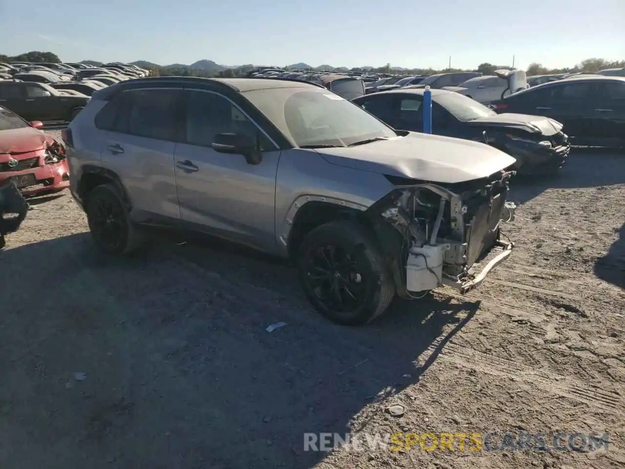 4 Photograph of a damaged car 4T3E6RFV0NU094573 TOYOTA RAV4 2022