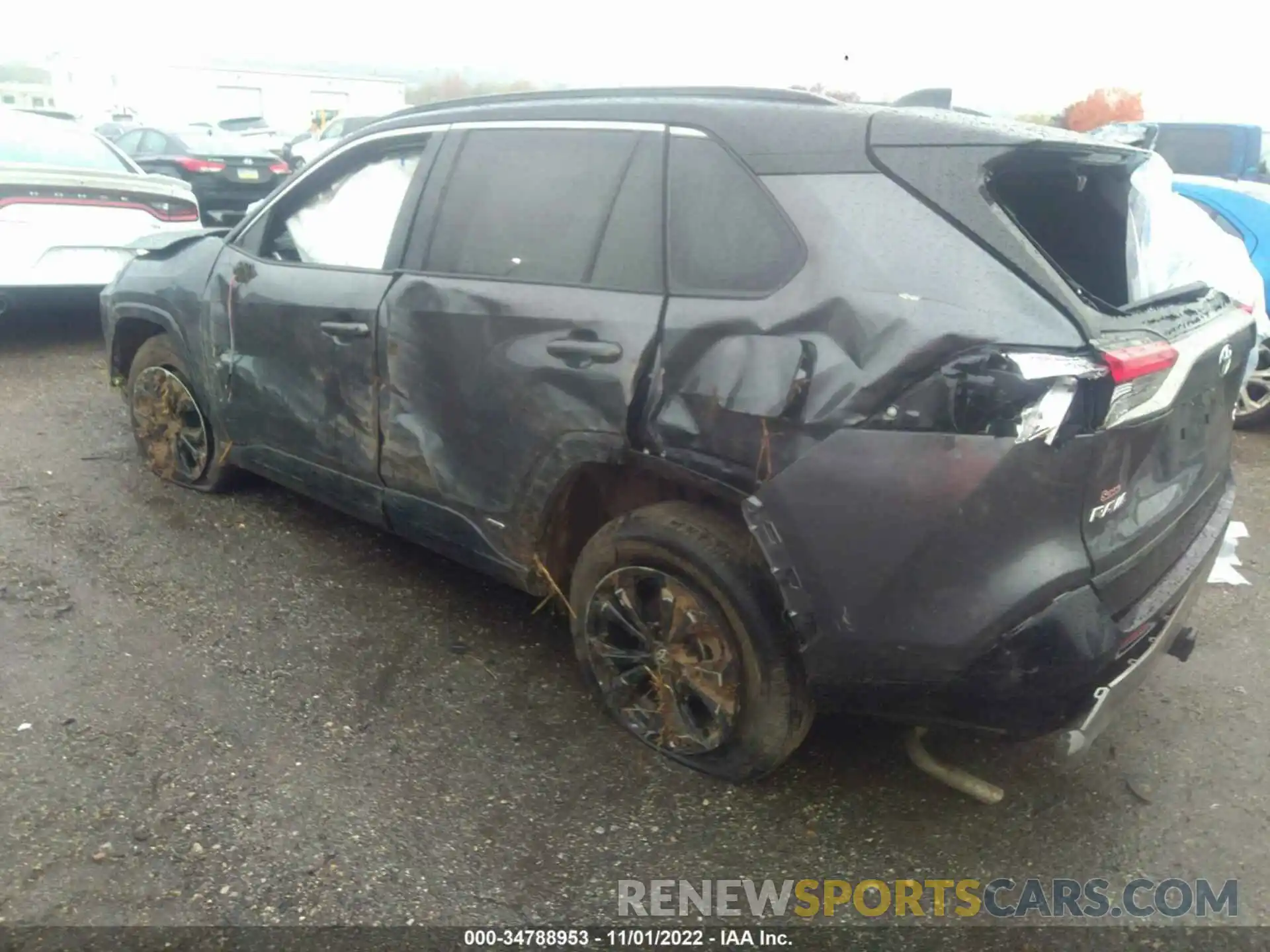 3 Photograph of a damaged car 4T3E6RFV1NU065986 TOYOTA RAV4 2022