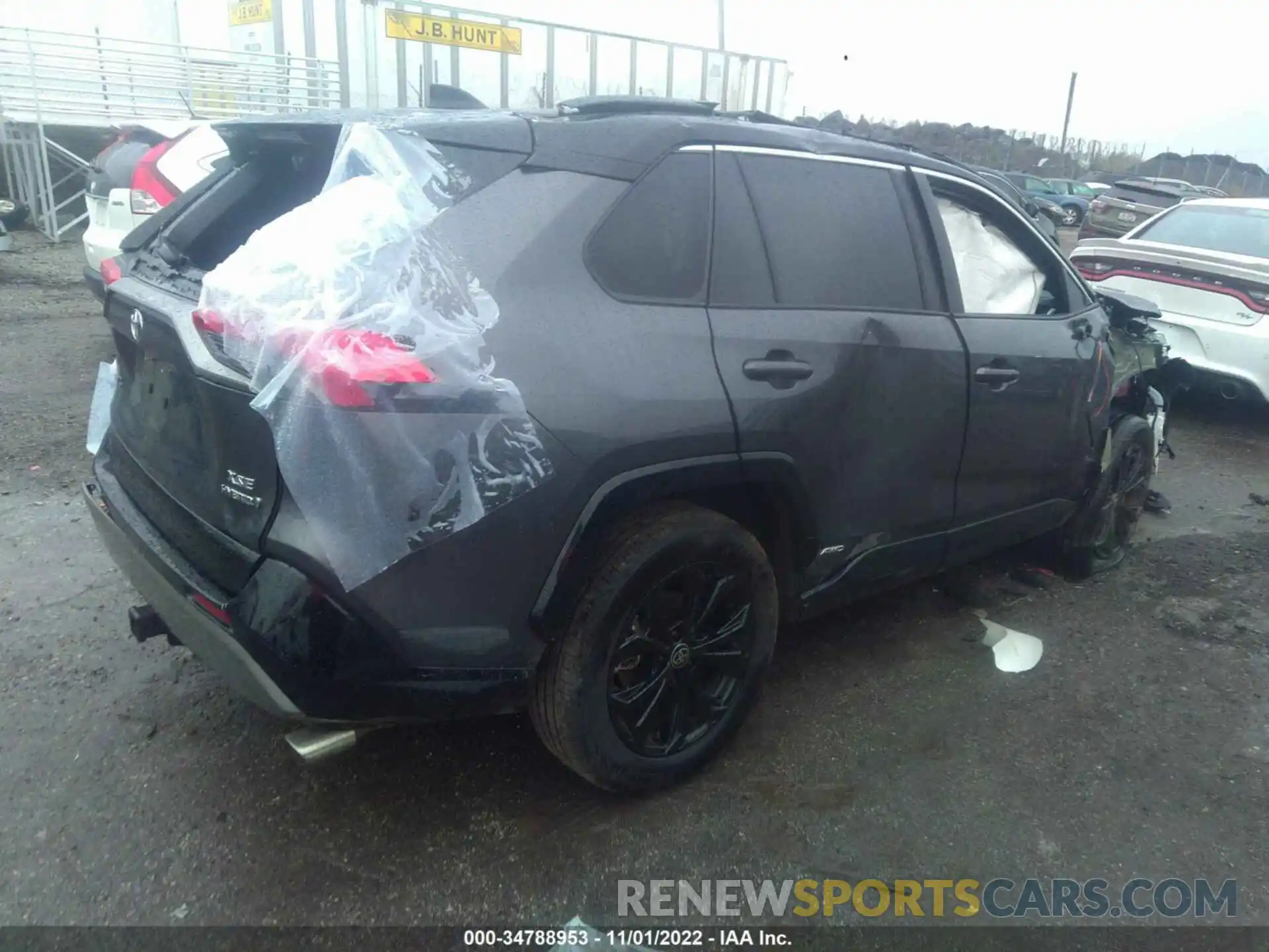 4 Photograph of a damaged car 4T3E6RFV1NU065986 TOYOTA RAV4 2022