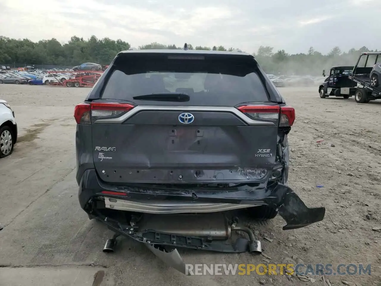 6 Photograph of a damaged car 4T3E6RFV1NU081749 TOYOTA RAV4 2022