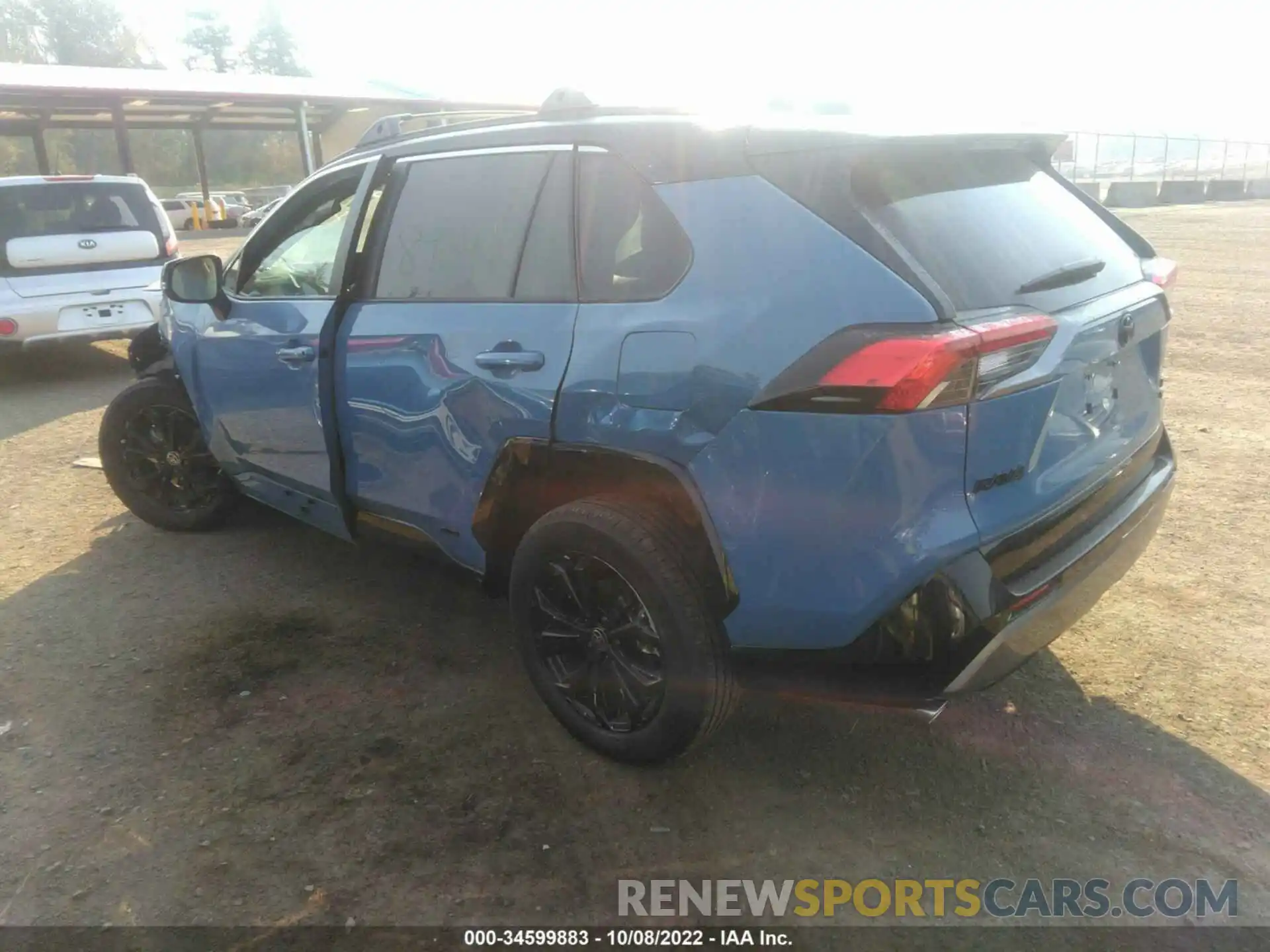 3 Photograph of a damaged car 4T3E6RFV1NU083145 TOYOTA RAV4 2022