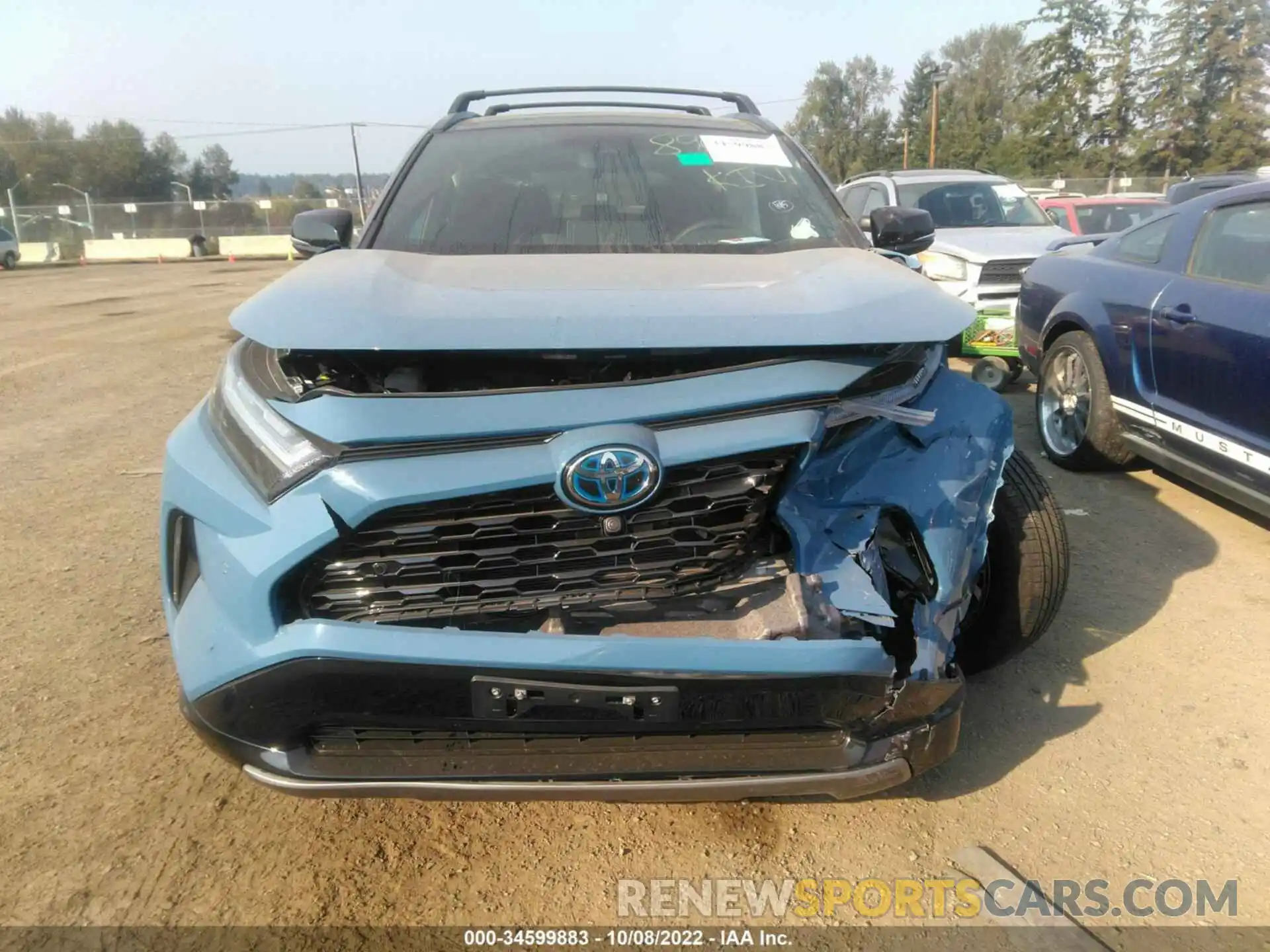 6 Photograph of a damaged car 4T3E6RFV1NU083145 TOYOTA RAV4 2022