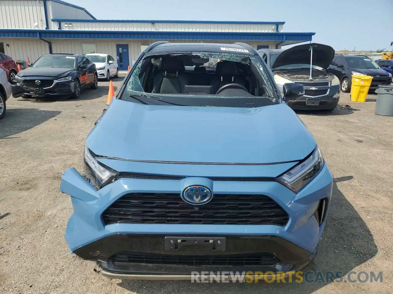 5 Photograph of a damaged car 4T3E6RFV2NU084840 TOYOTA RAV4 2022