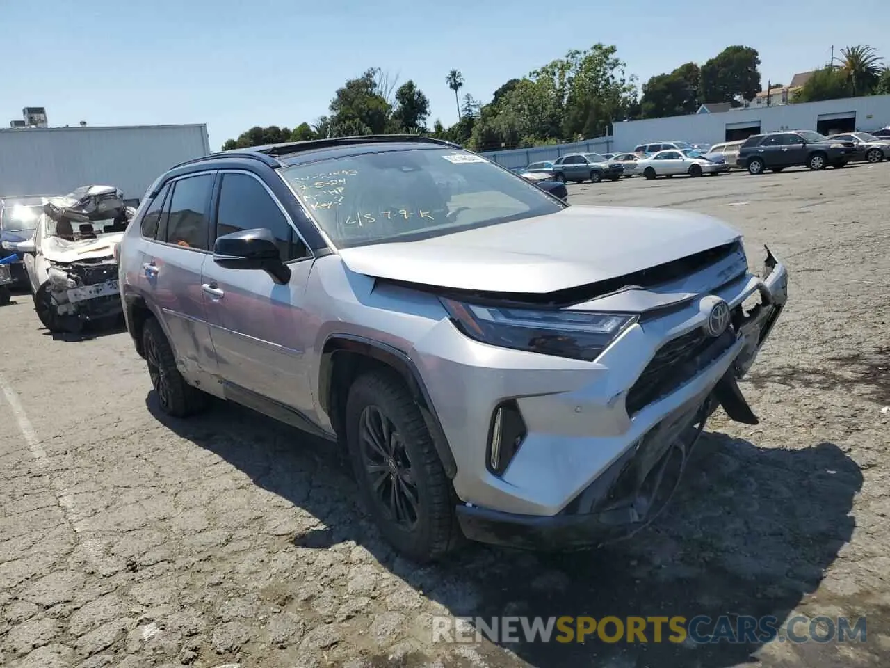 4 Photograph of a damaged car 4T3E6RFV5NU078076 TOYOTA RAV4 2022