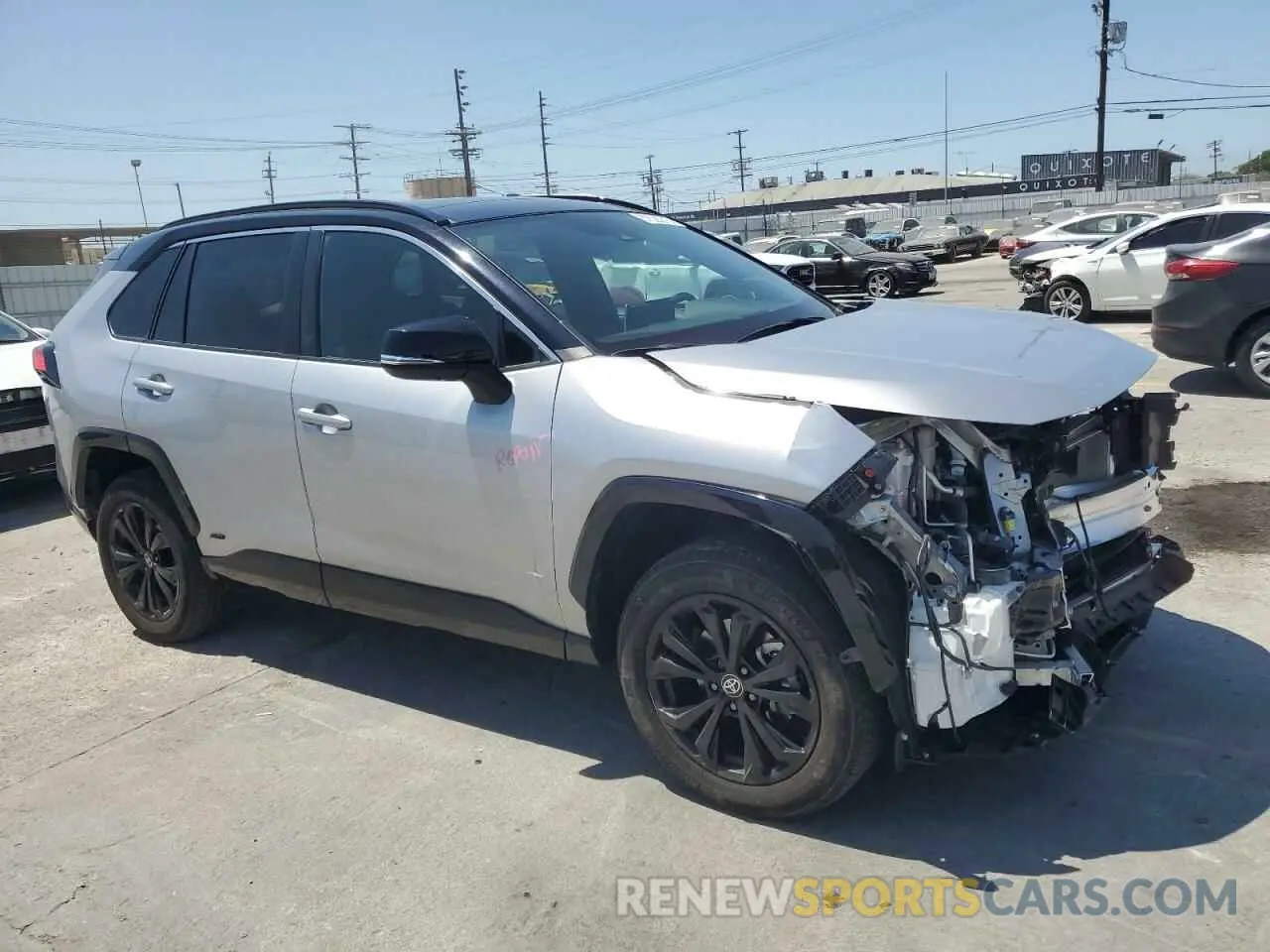 4 Photograph of a damaged car 4T3E6RFV5NU078286 TOYOTA RAV4 2022