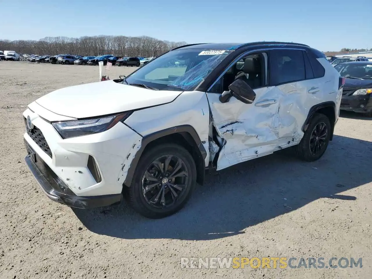 1 Photograph of a damaged car 4T3E6RFV5NU080667 TOYOTA RAV4 2022