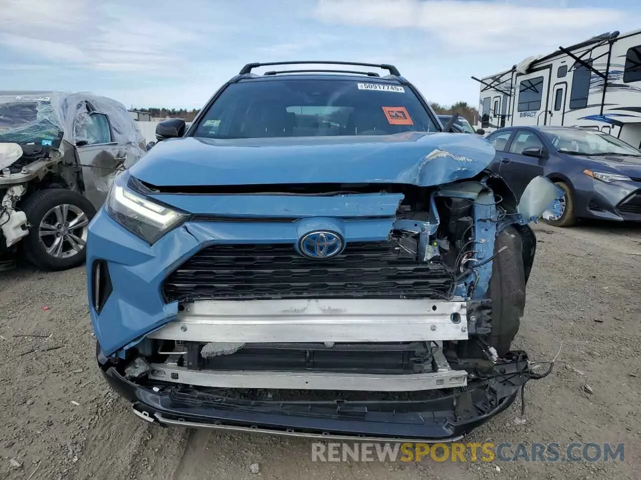 5 Photograph of a damaged car 4T3E6RFV7NU098703 TOYOTA RAV4 2022