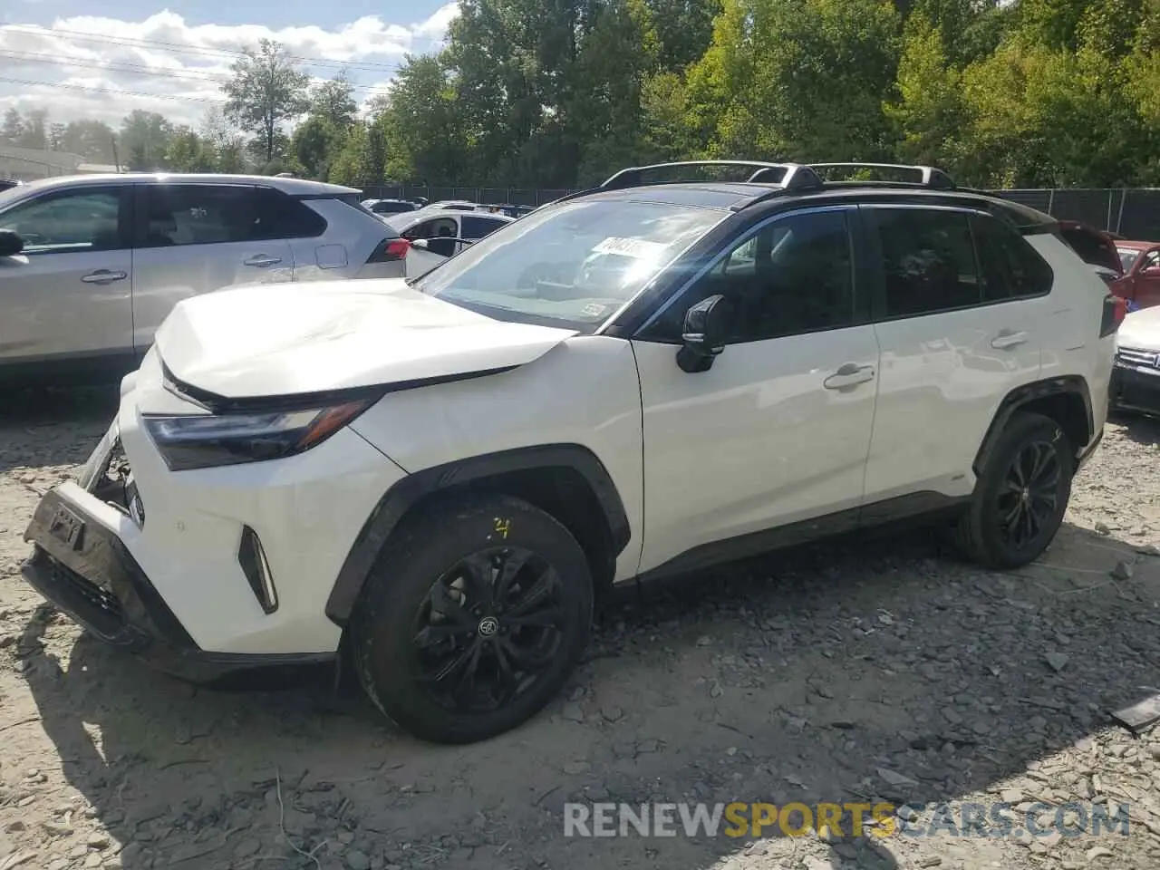 1 Photograph of a damaged car 4T3E6RFV8NU078931 TOYOTA RAV4 2022