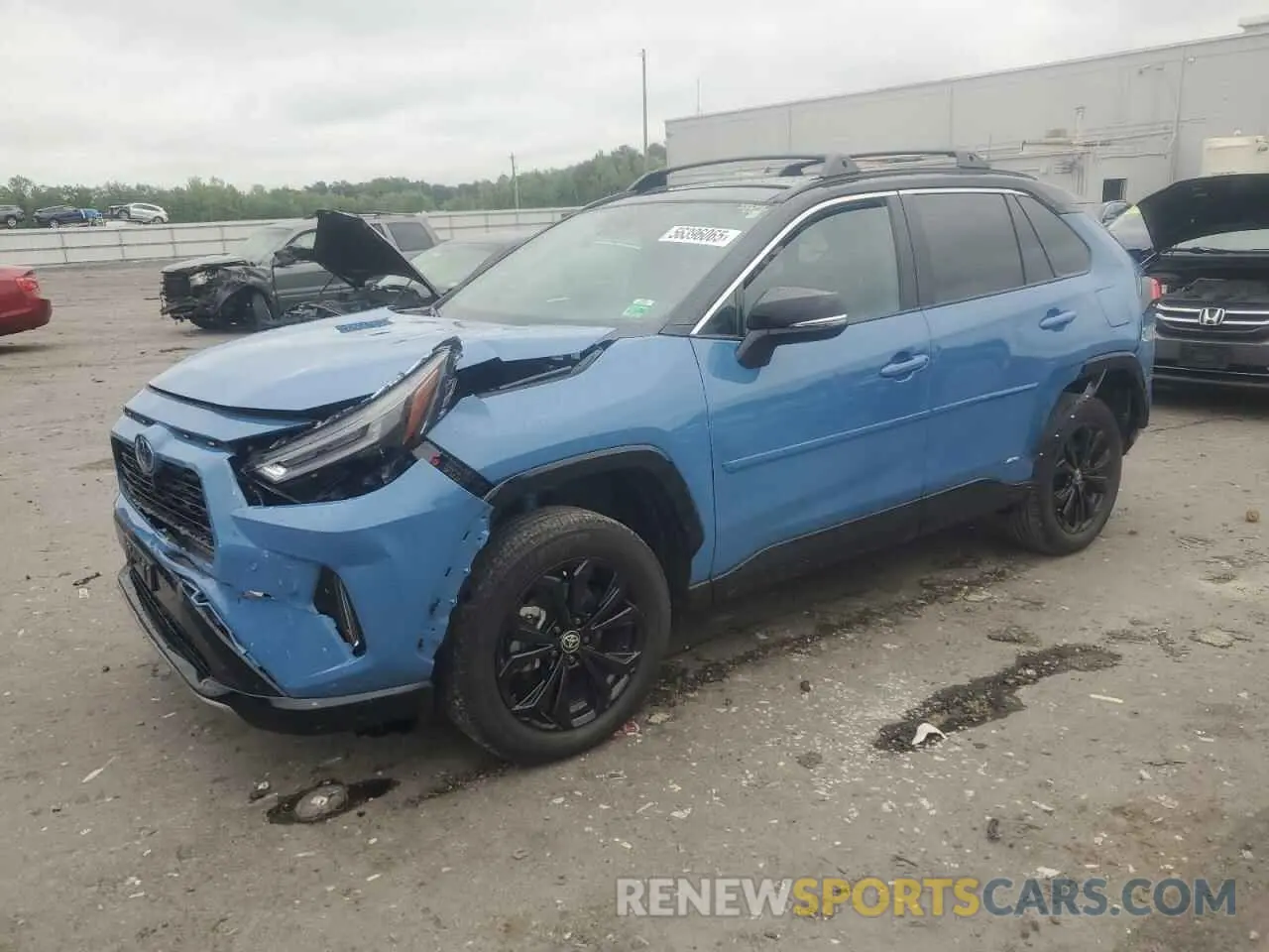 1 Photograph of a damaged car 4T3E6RFVXNU067834 TOYOTA RAV4 2022