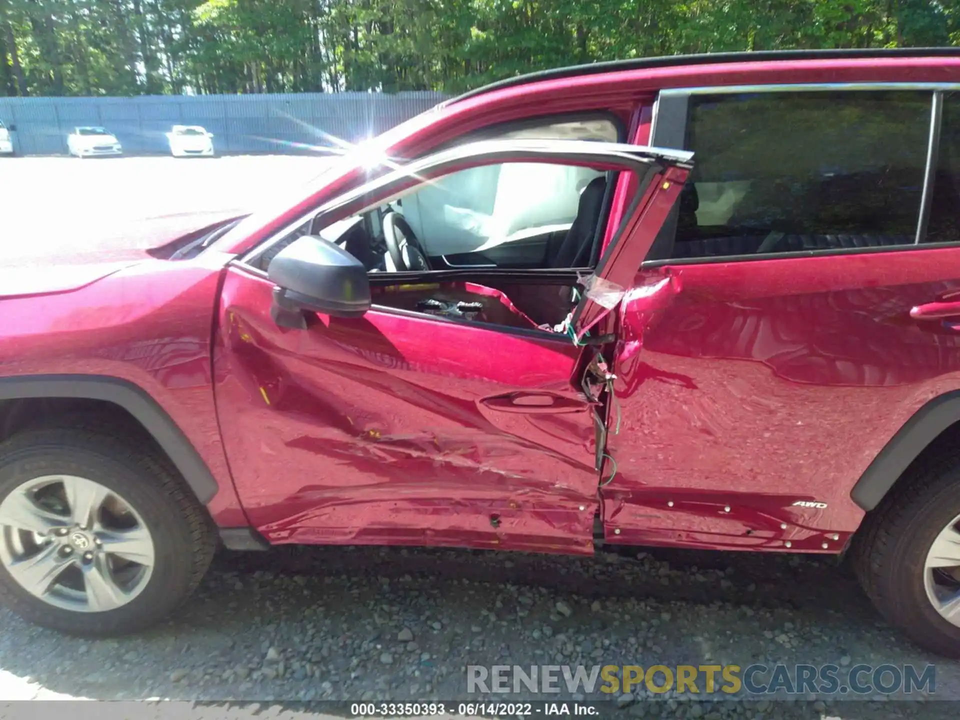 6 Photograph of a damaged car 4T3LWRFV0NU063749 TOYOTA RAV4 2022