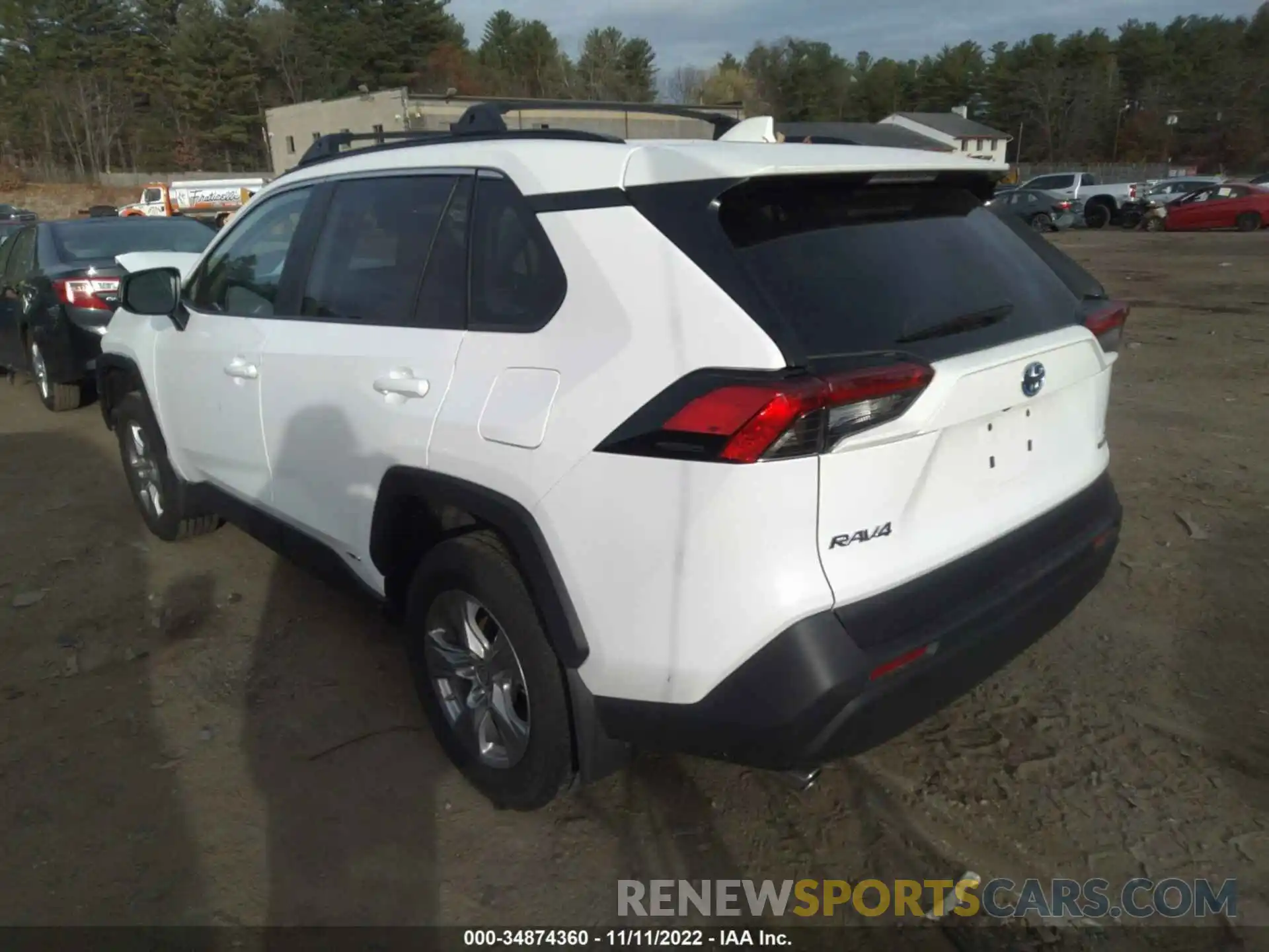 3 Photograph of a damaged car 4T3LWRFV0NU070507 TOYOTA RAV4 2022