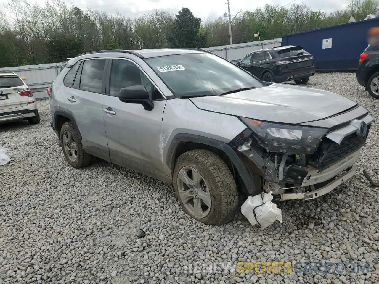 4 Photograph of a damaged car 4T3LWRFV3NU070274 TOYOTA RAV4 2022
