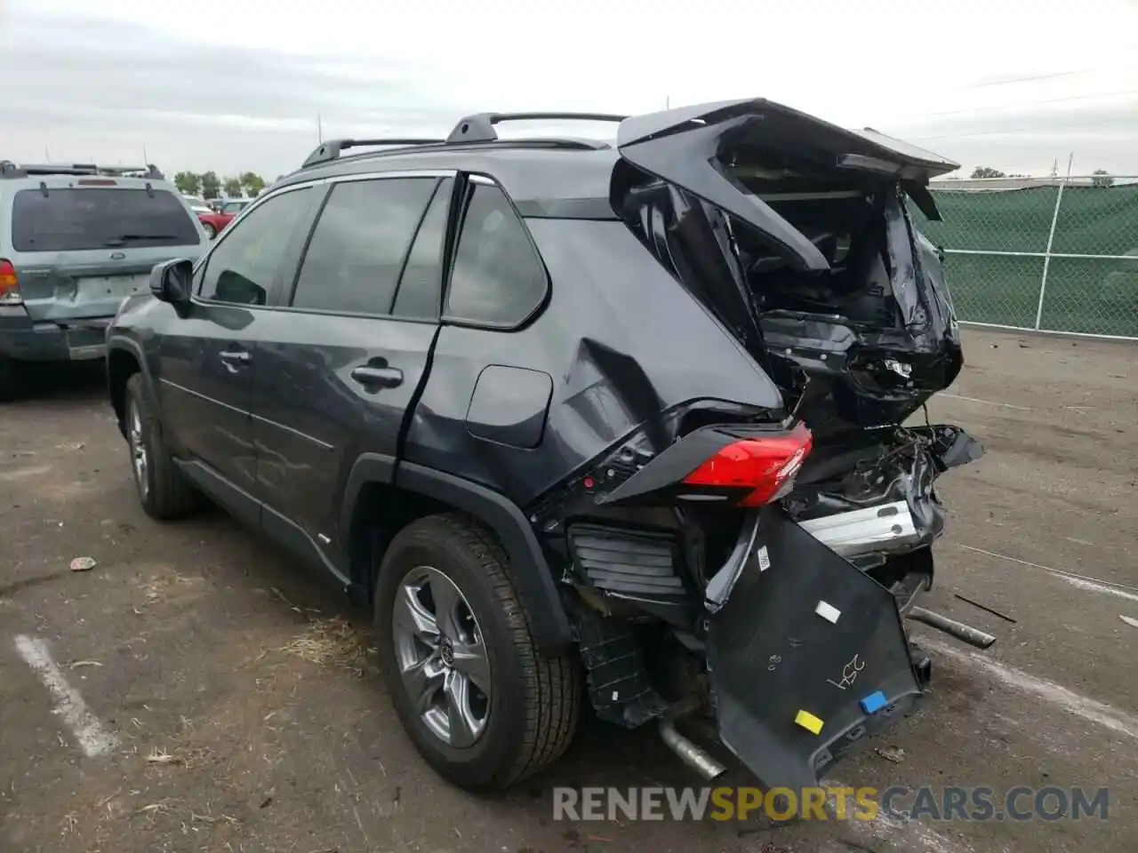 3 Photograph of a damaged car 4T3LWRFV4NU067092 TOYOTA RAV4 2022