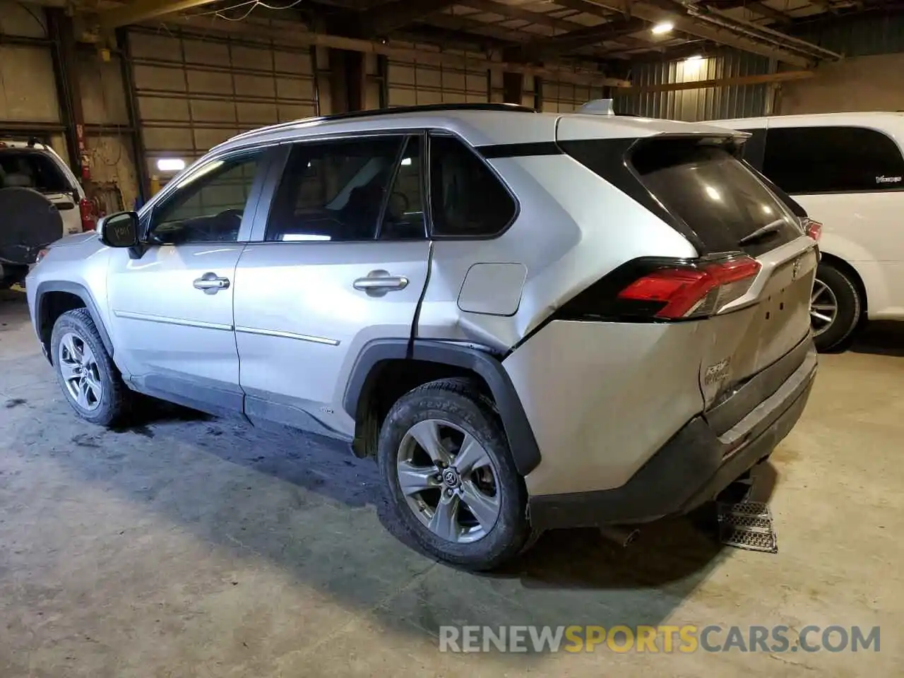 2 Photograph of a damaged car 4T3MWRFV1NU059455 TOYOTA RAV4 2022