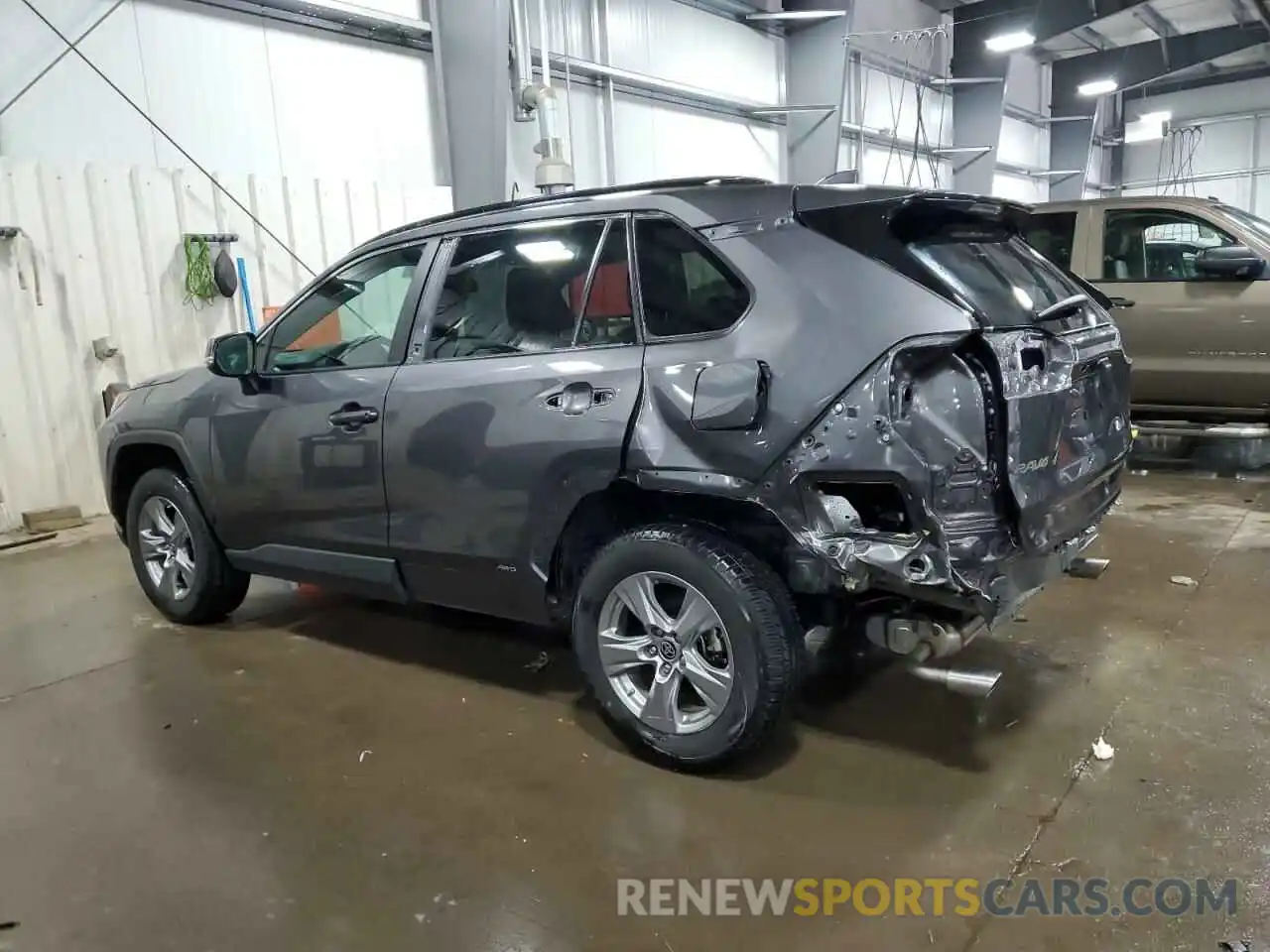 2 Photograph of a damaged car 4T3MWRFV4NU073785 TOYOTA RAV4 2022