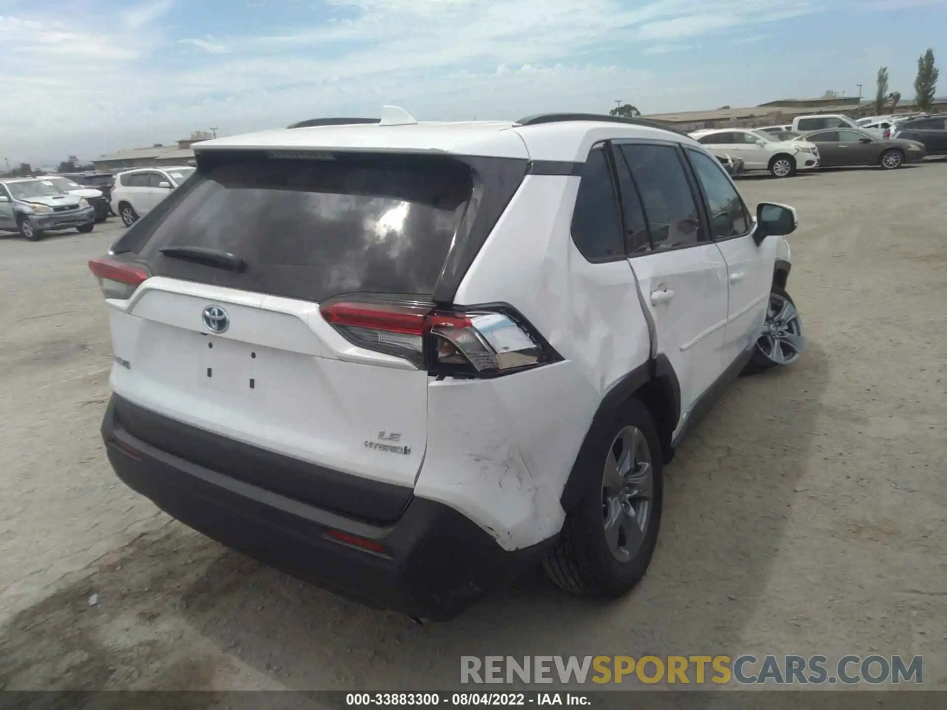 4 Photograph of a damaged car 4T3MWRFV9NU059834 TOYOTA RAV4 2022