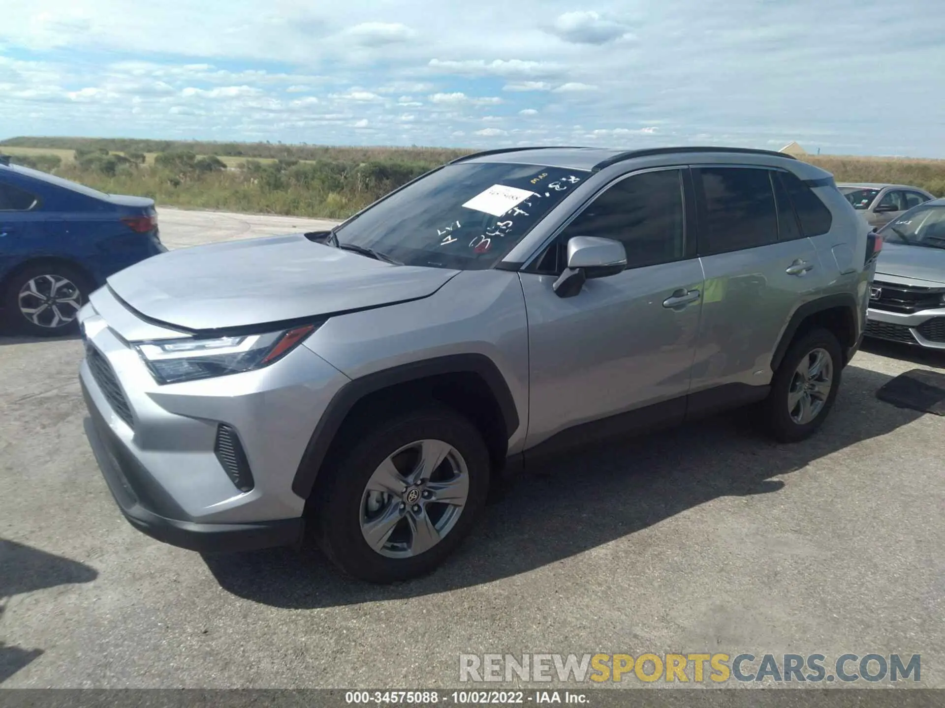 2 Photograph of a damaged car 4T3RWRFV0NU064362 TOYOTA RAV4 2022