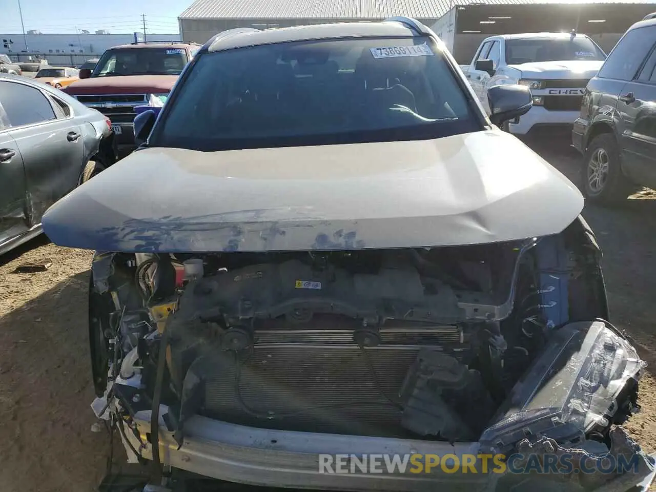 5 Photograph of a damaged car 4T3RWRFV0NU065737 TOYOTA RAV4 2022