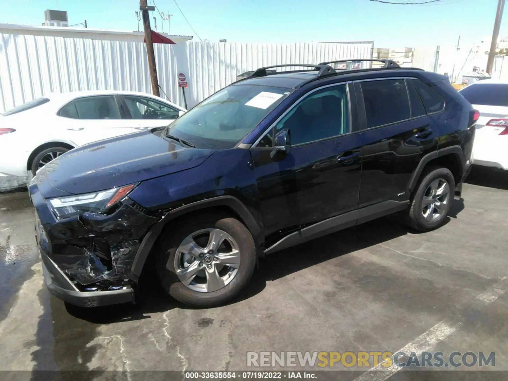 2 Photograph of a damaged car 4T3RWRFV1NU051362 TOYOTA RAV4 2022