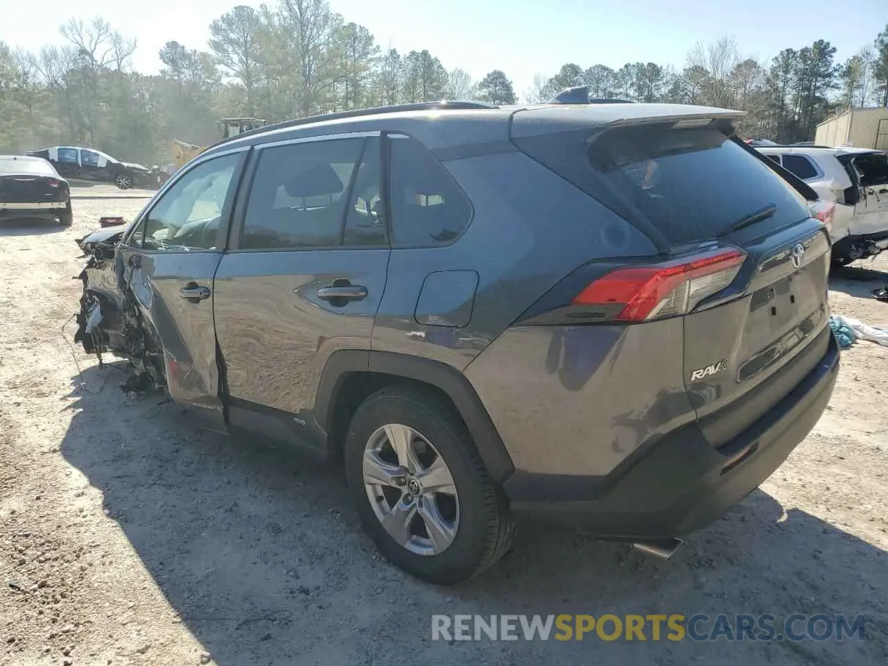 2 Photograph of a damaged car 4T3RWRFV1NU053743 TOYOTA RAV4 2022