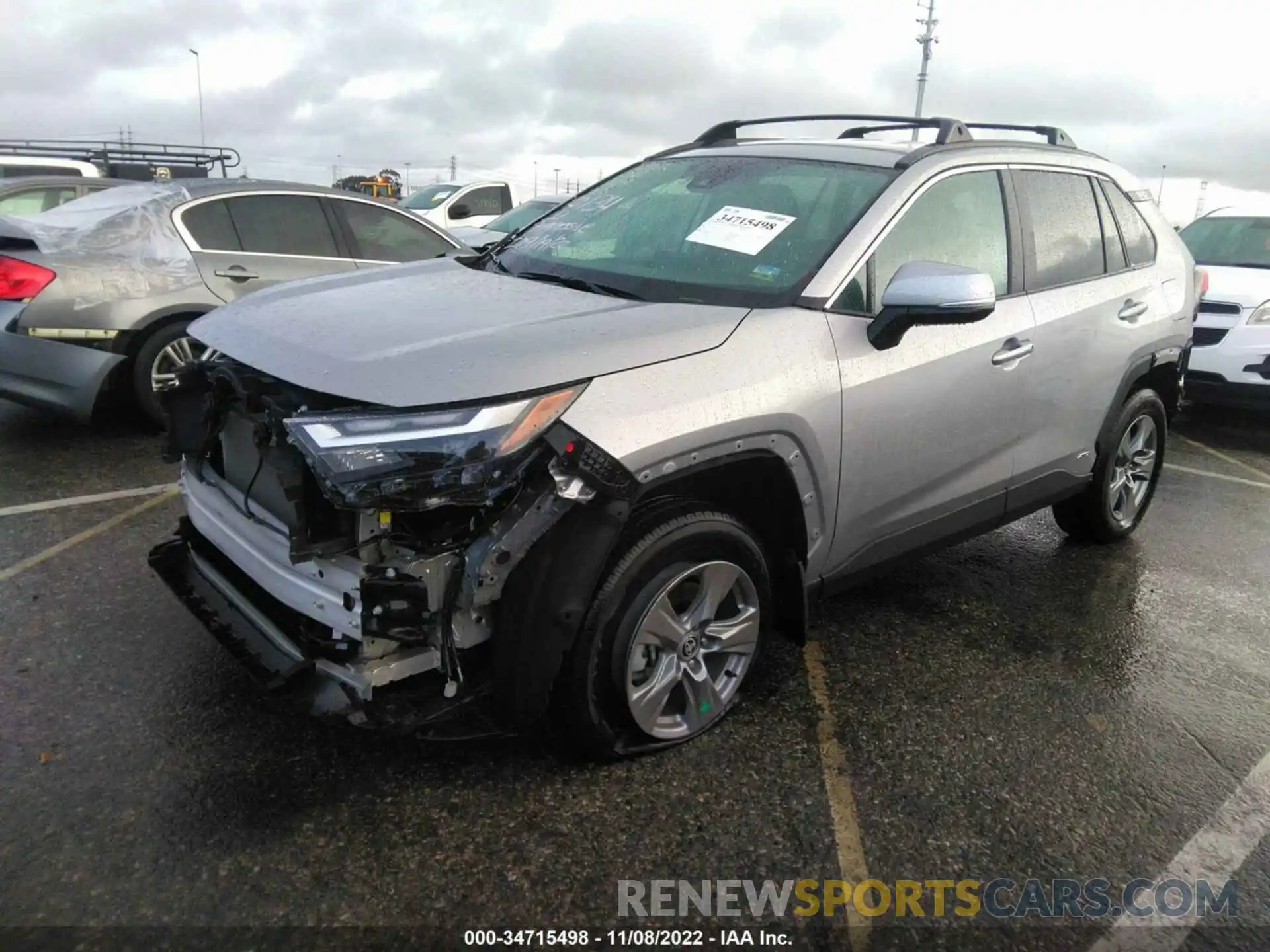 6 Photograph of a damaged car 4T3RWRFV1NU057694 TOYOTA RAV4 2022