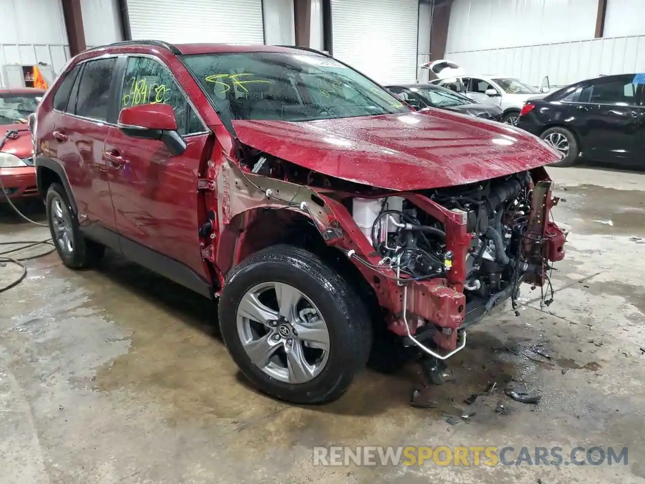 1 Photograph of a damaged car 4T3RWRFV1NU058621 TOYOTA RAV4 2022