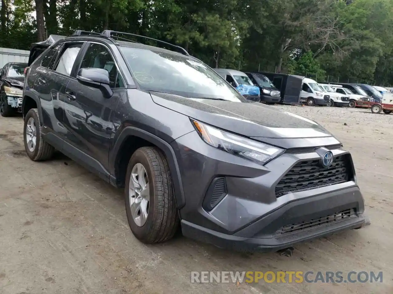 1 Photograph of a damaged car 4T3RWRFV2NU050737 TOYOTA RAV4 2022