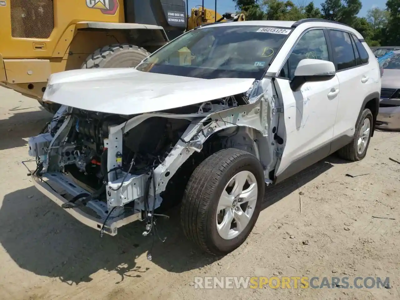 2 Photograph of a damaged car 4T3RWRFV2NU057591 TOYOTA RAV4 2022