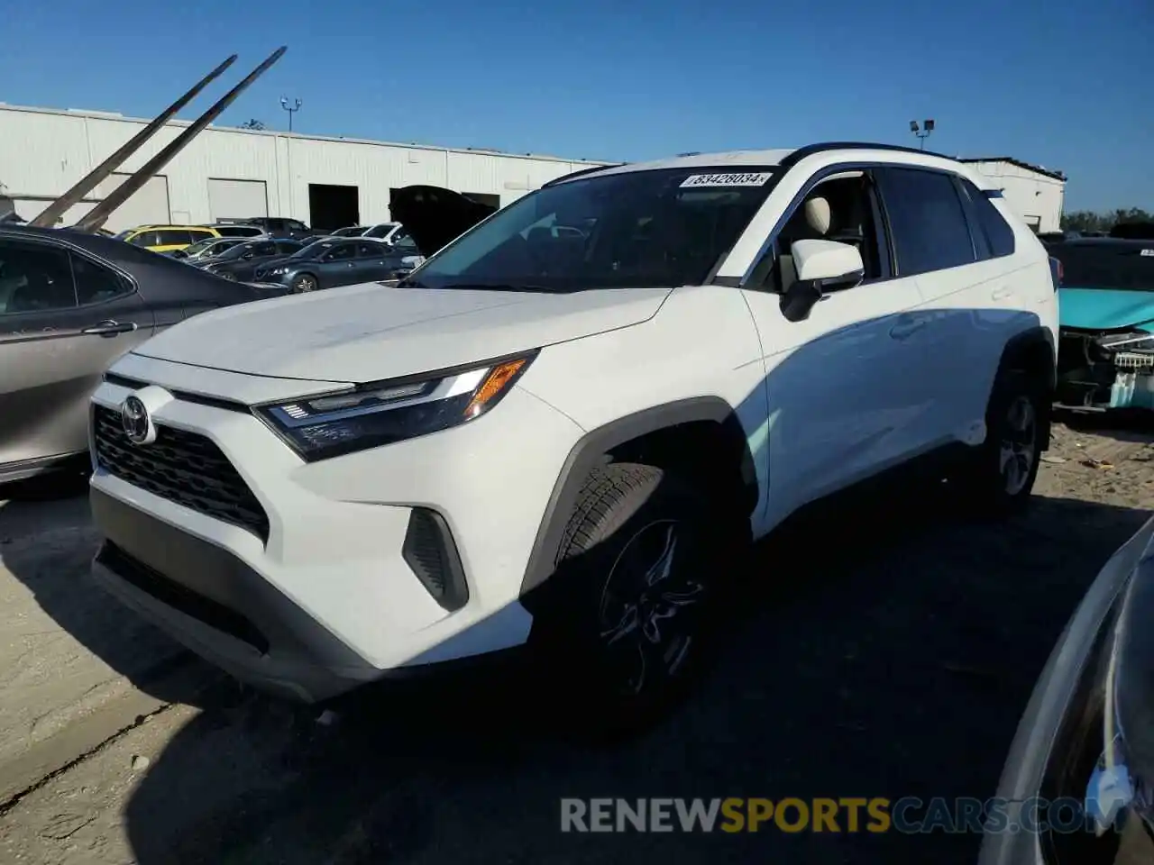 1 Photograph of a damaged car 4T3RWRFV2NU067022 TOYOTA RAV4 2022