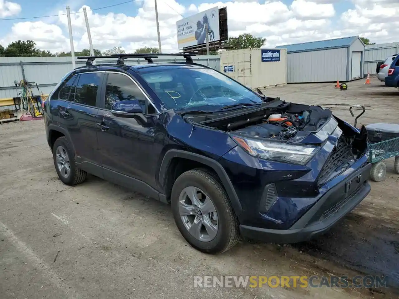 1 Photograph of a damaged car 4T3RWRFV3NU050746 TOYOTA RAV4 2022