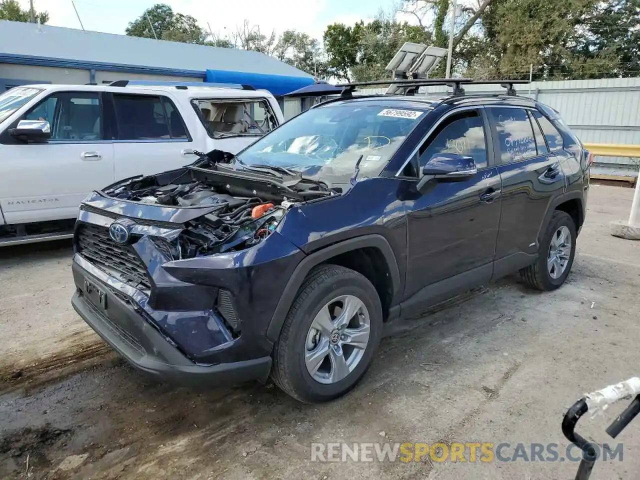 2 Photograph of a damaged car 4T3RWRFV3NU050746 TOYOTA RAV4 2022