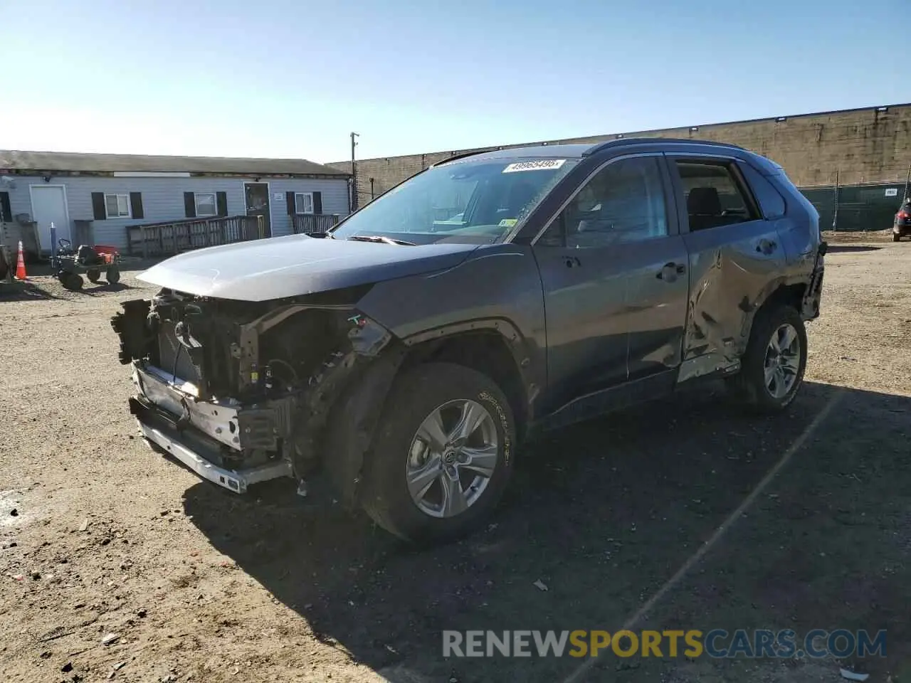 1 Photograph of a damaged car 4T3RWRFV3NU074030 TOYOTA RAV4 2022