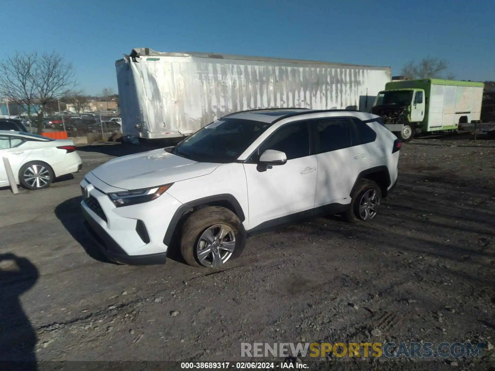 2 Photograph of a damaged car 4T3RWRFV4NU051615 TOYOTA RAV4 2022