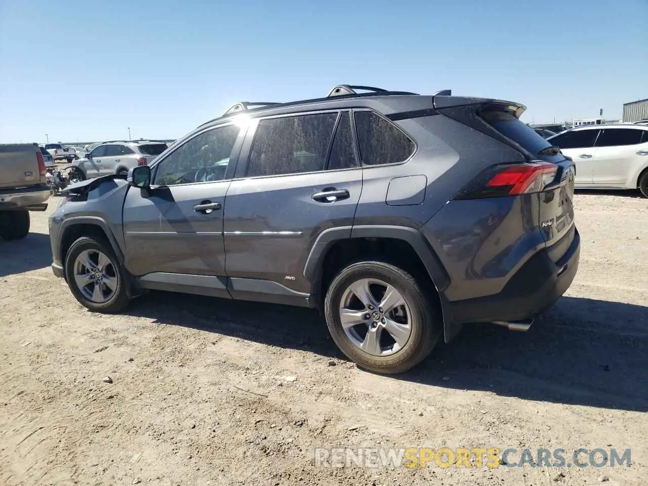 2 Photograph of a damaged car 4T3RWRFV4NU077129 TOYOTA RAV4 2022