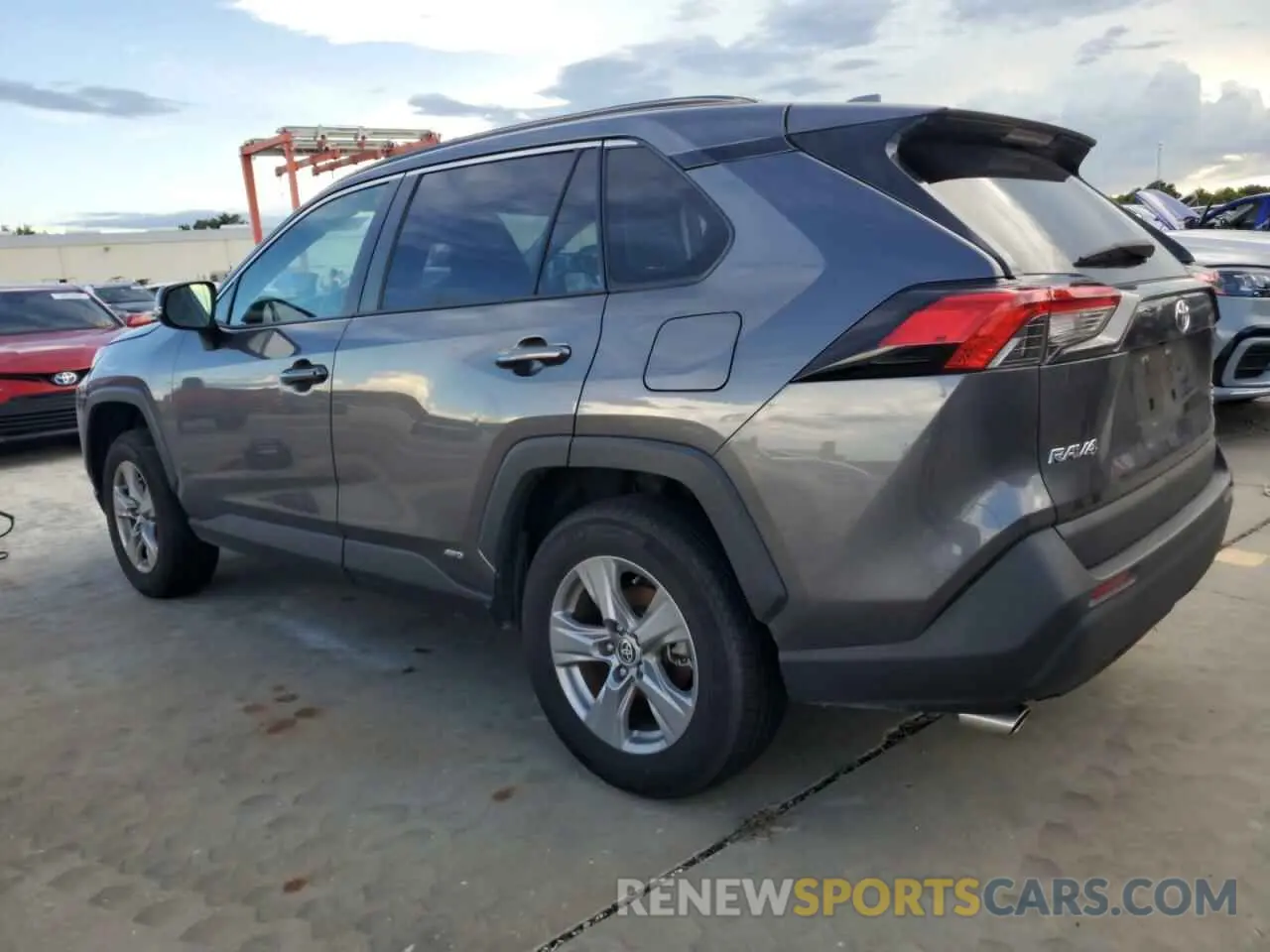 2 Photograph of a damaged car 4T3RWRFV4NU079382 TOYOTA RAV4 2022