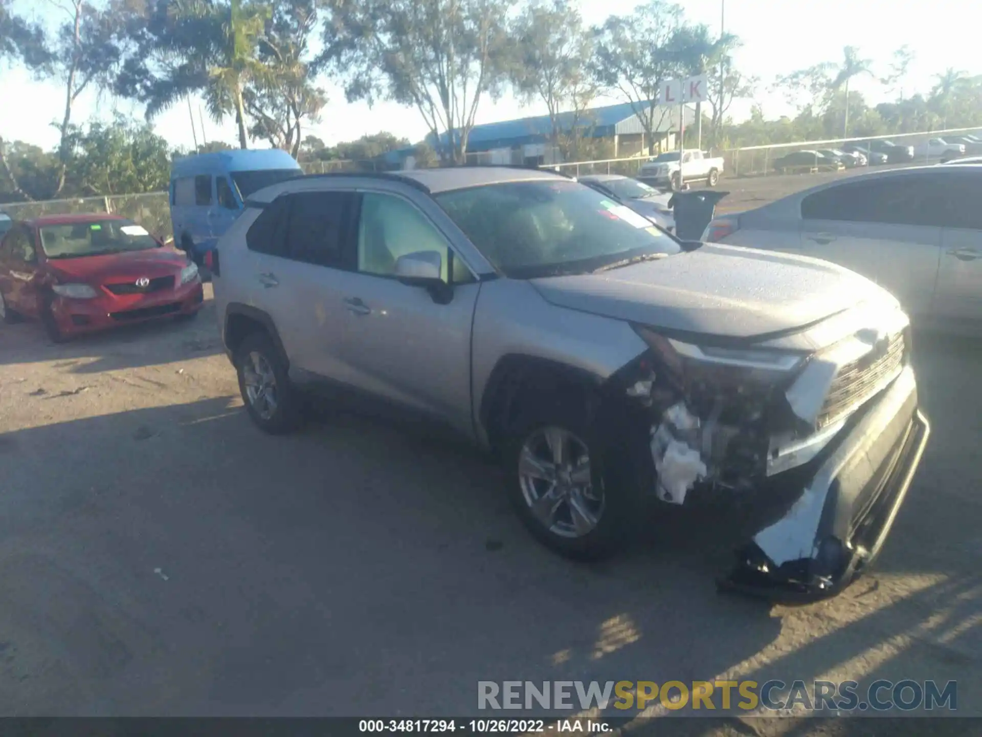 1 Photograph of a damaged car 4T3RWRFV5NU079262 TOYOTA RAV4 2022