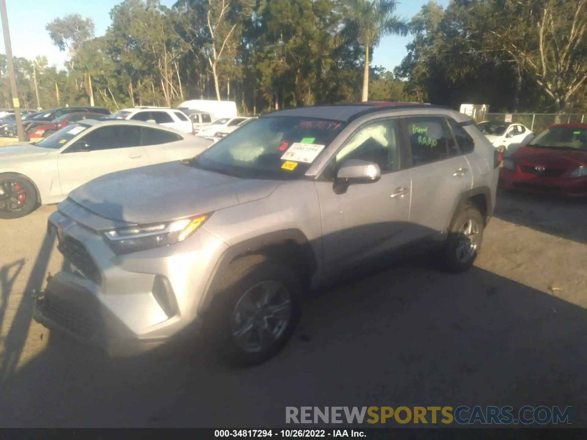 2 Photograph of a damaged car 4T3RWRFV5NU079262 TOYOTA RAV4 2022