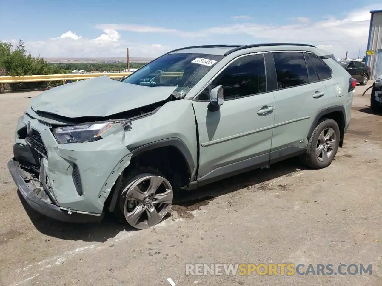 1 Photograph of a damaged car 4T3RWRFV6NU072627 TOYOTA RAV4 2022