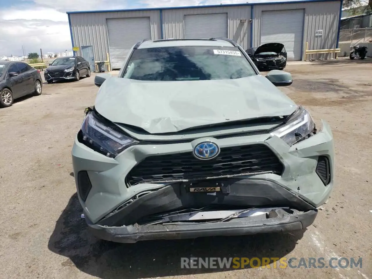 5 Photograph of a damaged car 4T3RWRFV6NU072627 TOYOTA RAV4 2022