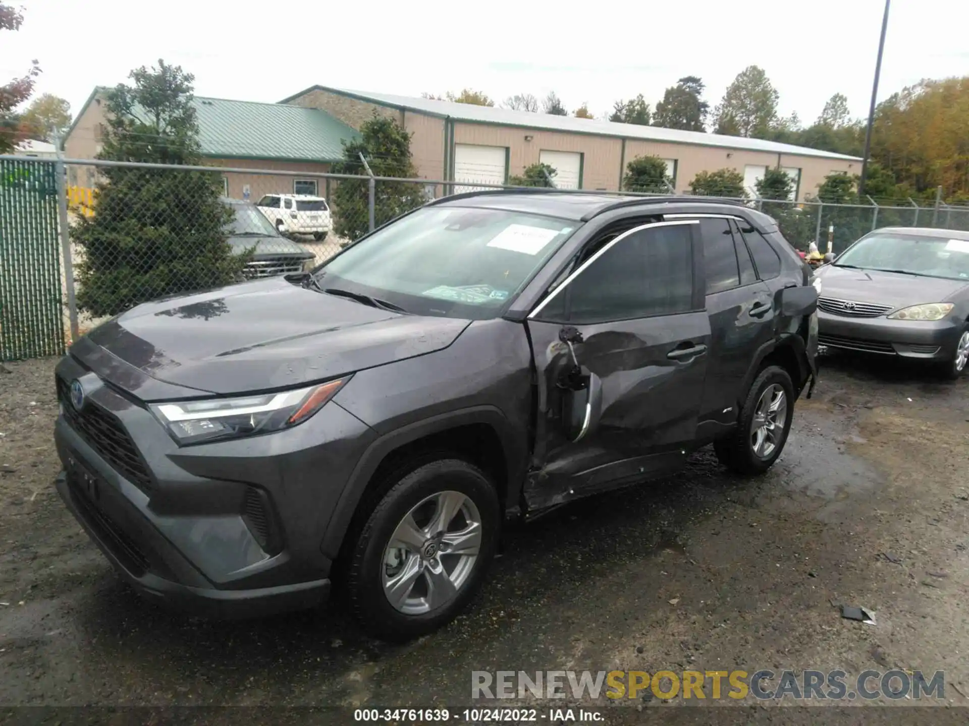 2 Photograph of a damaged car 4T3RWRFV7NU055657 TOYOTA RAV4 2022