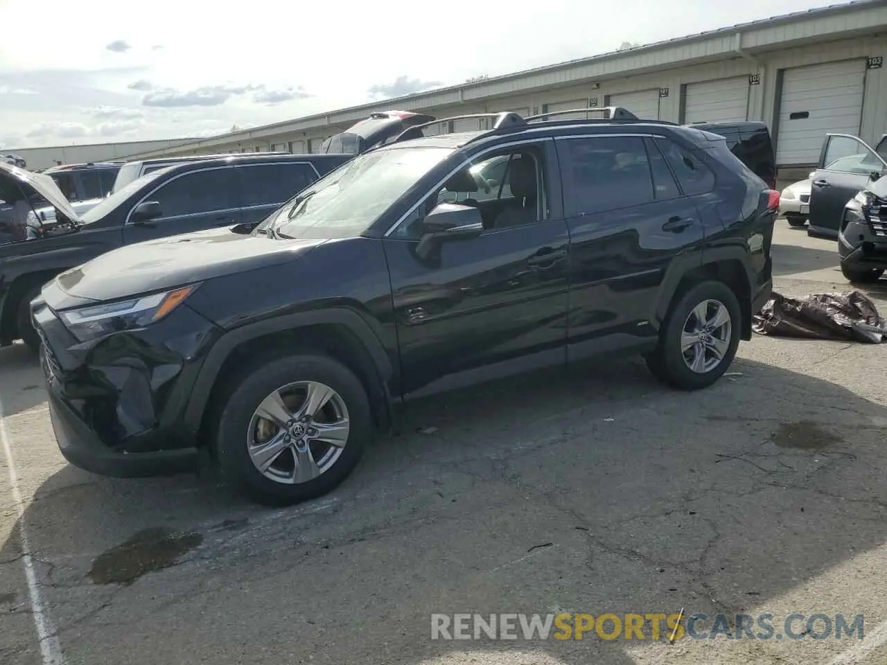 1 Photograph of a damaged car 4T3RWRFV7NU055738 TOYOTA RAV4 2022