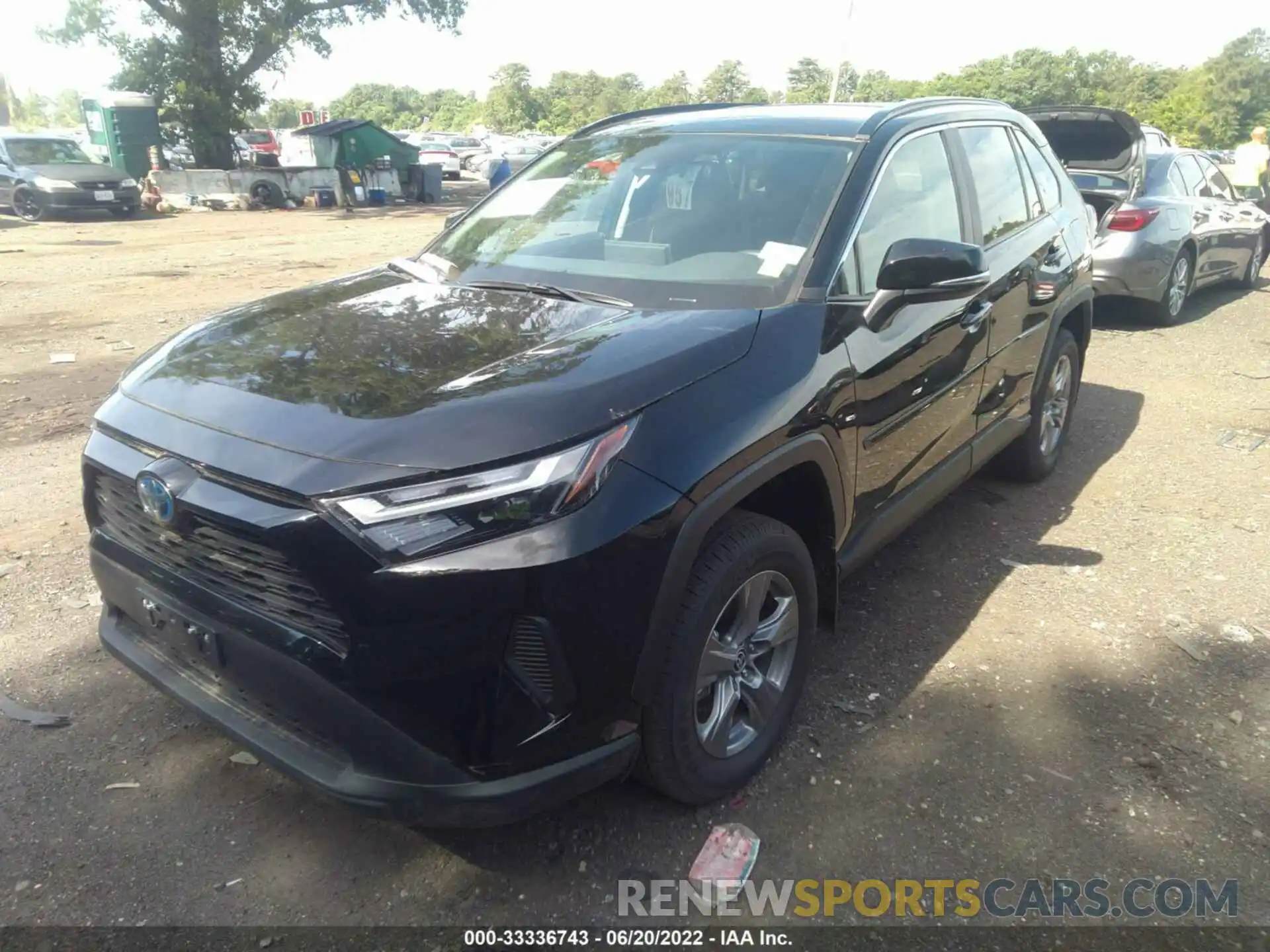 2 Photograph of a damaged car 4T3RWRFV7NU057599 TOYOTA RAV4 2022